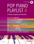 Pop Piano Playlist 4: 10 Tracks - arranged by Carsten Gerlitz. Band 4. Klavier.