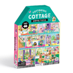 Cottontail Cottage 100 Piece House-shaped Puzzle