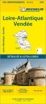 Michelin Vendee: Stra&szlig;en- und Tourismuskarte 1:150.000