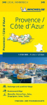 Michelin Provence - Cote dAzur: Stra&szlig;en- und Tourismuskarte 1:150.000