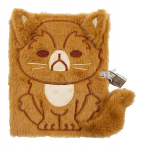 Harry Potter: Crookshanks Plush Lock & Key Diary: Crookshanks