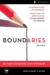 The Boundaries Bible Study Participants Guide---Revised: When to Say Yes, How to Say No to Take Control of Your Life (Revised)