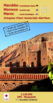 N10: A&iuml;t Bouguemez - M'Semrir - Boumalne Dad&egrave;s - Kel&acirc;a M'Gouna + Stra&szlig;e der Kasbahs III + GPS-Waypoints: Marokko Touristische Karte