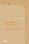 How and Why Do Policies Change?: A Comparison of Renewable Electricity Policies in Belgium, Denmark, Germany, the Netherlands and the UK
