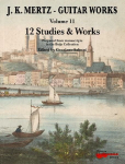 Guitar Works: 12 Studies & Works. Volume 11. Gitarre.