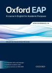 Oxford EAP B2: Students Book and DVD-ROM Pack: English for Academic Purposes