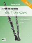 11 Duets for Beginners for Clarinet: f&uuml;r zwei Klarinetten oder Klarinette und Altsaxophon
