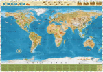 COLUMBUS Kinderweltkarte Welt der Dinosaurier: COLUMBUS Kinderweltkarte Welt der Dinosaurier DE-EN