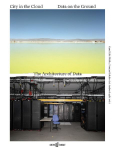 City in the Cloud - Data on the Ground: The Architecture of Data