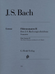 Bach, Johann Sebastian - Fl&ouml;tensonaten, Band II (Drei J. S. Bach zugeschriebene Sonaten): Instrumentation: Flute and Piano