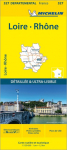 Michelin Beaujolais/Loire Rh&ocirc;ne: Stra&szlig;en- und Tourismuskarte 1:150.000