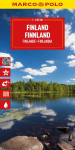Finland Marco Polo Map: Stra&szlig;enkarte und Autokarte mit sehenswerten Strecken, Highlights und digitaler Erweiterung