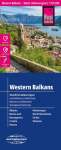 Reise Know-How Landkarte Westliche Balkanregion | Western Balkans (1:725.000): rei&szlig;- und wasserfest (world mapping project)