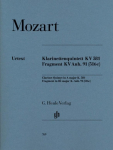 Mozart, Wolfgang Amadeus - Klarinettenquintett A-dur KV 581 und Fragment KV Anh. 91 (516c): Instrumentation: Chamber music with winds