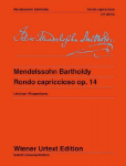 Rondo capriccioso: Nach den Quellen hrsg. von Ulrich Leisinger. Fingers&auml;tze und Hinweise zur Interpretation von Peter Roggenkamp.. op. 14. Klavier.
