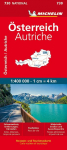Michelin &Ouml;sterreich: Stra&szlig;en- und Tourismuskarte 1:400.000