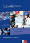 Technical Milestones - Neubearbeitung / Workbook + Audio-CD-ROM: Englisch f&uuml;r Techniker