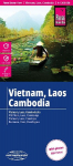 Reise Know-How Landkarte Vietnam, Laos, Kambodscha | Vietnam, Laos, Cambodia (1:1.200.000): rei&szlig;- und wasserfest (world mapping project)
