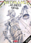 Metallica ...and Justice for All Guitar Tablature Songbook with Authentic Transcriptions Play It Like It Is Sheet Music for Electric Guitar Includes 9 Classic Metal Tracks