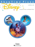 Showtime Piano: Disney - Level 2a Songbook for Beginners with Easy Piano Arrangements for Kids Piano Sheet Music from Aladdin Mulan the Little Mermaid and More Faber Disney Piano Book
