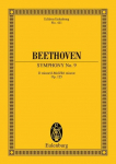 Sinfonie Nr. 9 d-Moll: Choral. op. 125. 4 Solostimmen, gemischten Chor und Orchester