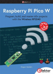 Raspberry Pi Pico W: Program, build, and master 60+ projects with the Wireless RP2040