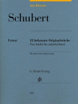 Am Klavier - 12 bekannte Originalst&uuml;cke: Instrumentation: Piano solo