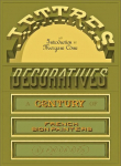 Lettres Decoratives: A Century of French Sign Painters Alphabets