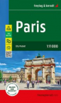 Paris, Stadtplan 1:11.000, freytag & berndt: City Pocket, Innenstadtplan, wasserfest und rei&szlig;fest