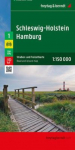 Schleswig-Holstein - Hamburg, Stra&szlig;en- und Freizeitkarte 1:150.000, freytag & berndt: Mit Infos, Top Tips