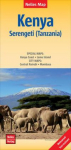Nelles Map Landkarte Kenya - Serengeti (Tanzania), Kenia - Serengeti (Tansania), Kenya - Serengeti (Tanzanie), Kenia - Serengueti (Tanzania) 1:1.100.000: rei&szlig;- und wasserfest; waterproof and tear-resistant; ind&eacute;chirable et imperm&eacute;able; irrompible & i ...