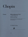 Chopin, Fr&eacute;d&eacute;ric - Klavierkonzert Nr. 1 e-moll op. 11: Instrumentation: 2 Pianos, 4-hands, Piano Concertos