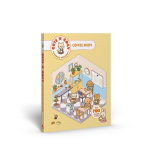 Cute n Cozy Sticker Therapy: Coffee Shops: Over 500 Reusable Stickers!