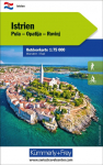 K&uuml;mmerly+Frey Outdoorkarte Istrien 1:75.000: Mit Pula, Opatija und Roviaj. Touren f&uuml;r Wanderer, Biker und mehr! Wetterfest und leicht lesbar