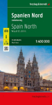 Spanien Nord - Jakobsweg, Stra&szlig;enkarte 1:400.000, freytag & berndt: Mit Infoguide zum Jakobsweg und Innenstadtpl&auml;nen