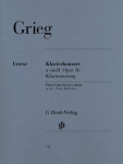 Grieg, Edvard - Klavierkonzert a-moll op. 16: Instrumentation: 2 Pianos, 4-hands, Piano Concertos