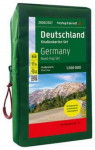 Deutschland, Stra&szlig;enkarten-Set 1:200.000, 2026/2027, freytag & berndt: 18 Stra&szlig;enkarten in praktischer Kartentasche