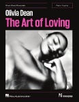 Olivia Dean - The Art of Loving: Sheet Music Essentials Songbook for Piano with Lyrics and Chord Symbols Intermediate Pop Piano Arrangements Featuring All 11 Album Tracks & Popular Hit Songs