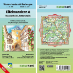 Eifelwandern 8 - Blankenheim, Nettersheim 1 : 25 000: Wanderkarte mit Radwegen, Blatt 33-559, 1 : 25 000, Dahlem, Eicherscheid, Kall, Marmagen, Schmidtheim