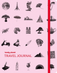 Lonely Planets Travel Journal : Pink
