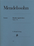 Mendelssohn Bartholdy, Felix - Rondo capriccioso op. 14: Instrumentation: Piano solo