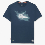 LACOSTE Roland-Garros Spray Logo T-s&auml;rk