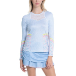 LUCKY IN LOVE Chambray Blossom Long Sleeves Liberty in Love T-s&auml;rk