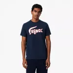 T-shirt LACOSTE french team training