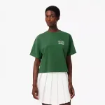 Naiste graafiline T-s&auml;rk LACOSTE Roland-Garros