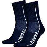 2 pairs of HEAD performance crew socks (mid)