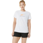 ASICS Femme Court Graphic T-s&auml;rk