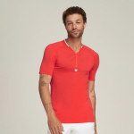 WILSON seamless zip henley series 2.0 t-shirt