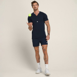 WILSON series seamless zip henley 2.0 t-shirt