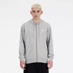 NEW BALANCE sport essentials logo fliisist lukuga jakk